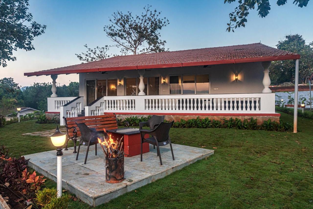 Saffronstays Mariposa By The River Montana, Karjat Exteriör bild